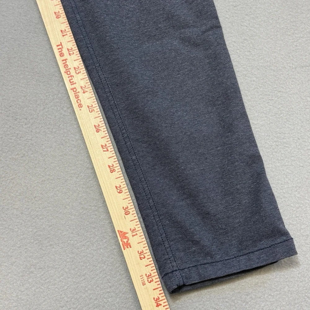 LULULEMON ABC Pant Skinny Tech Canvas Men 33 Blue Stretch 5992S